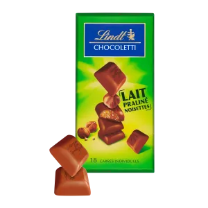 Chocoletti 牛奶果仁榛子盒装 100 克 - LINDT