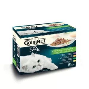 GOURMET 野菜・肉猫パテ 12x85g - PURINA