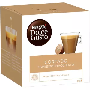 Dolce Gusto Cortado Espresso Macchiato X16 Capsules 101g - NESCAFÉ