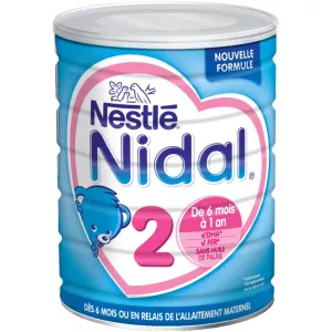 Lait en poudre 2ème âge 800g - NESTLE NIDAL