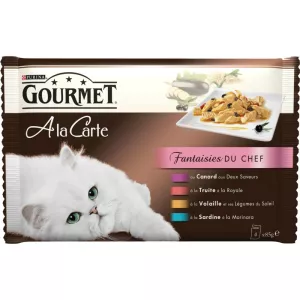Gourm.carte Sach. 4x85g