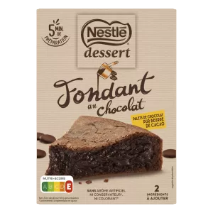 تحضير كعكة فوندان الشوكولاتة 317 جرام - NESTLE