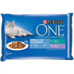 室内猫猫粮 4x85g - PURINA ONE