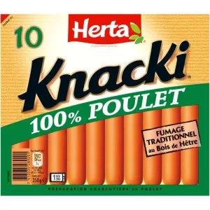 Knacki Worsten 100% Kip, 350g - HERTA