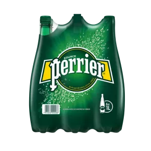 Natural Mineral Sparkling Water 1l Pet X 6 - PERRIER