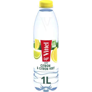 1L de água com sabor de limão - VITTEL