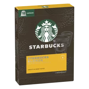 Café Capsules by Nespresso Blonde Roast x18 94g - STARBUCKS