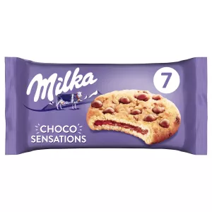 Cookies Au Chocolat Fondant Aux Pépites De Chocolat Choco Sensations 182g - Milka