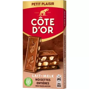 100g Noir Noisettes Cote D Or