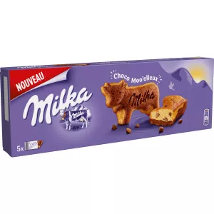Gâteaux choco moo'elleux x5 140g - MILKA