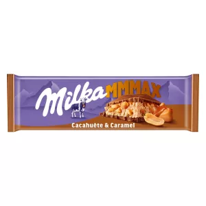 Reep Melkchocolade met Pinda's en Karamel Mmmax 276g - Milka