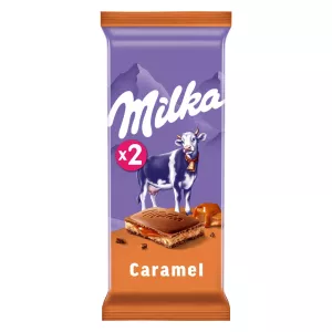 奶油焦糖牛奶巧克力棒 2x100g - Milka