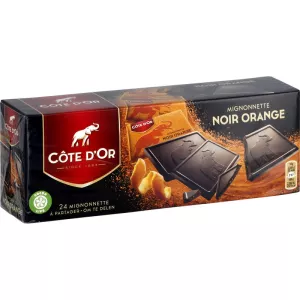 Chocolat Mignonnette noir orange 24x10g - COTE D'OR