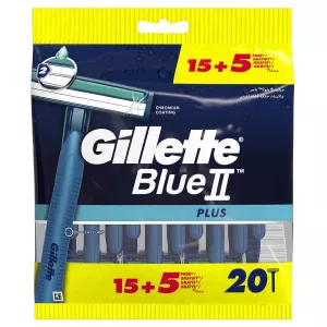 Men Blue IIとSlalom X20の使い捨てカミソリ - Gillette