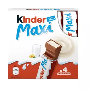 Barre chocolatée Chocolat au Lait 84g -KINDER MAXI