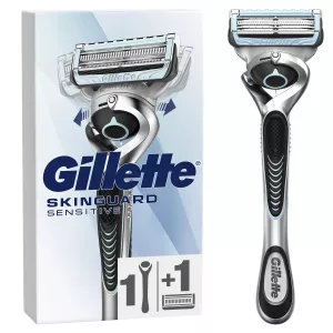 スキンガード センシティブ カミソリ + リフィル - GILLETTE
