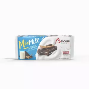 Mini Cocoa And Milk Sponge Cakes 10x35g - BALCONI