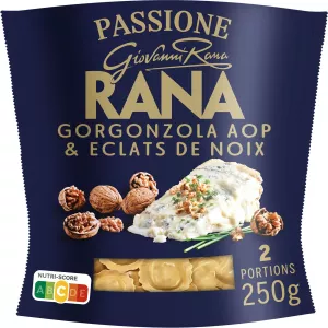 المعكرونة الطازجة رافيولي Gorgonzola Aop & Wallets of Walnuts 250g - Rana