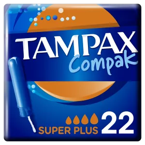 حفائظ مع أداة تطبيق Compak Super Plus x22 - TAMPAX