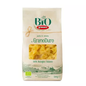有机 Farfalle 意大利面 500 克 - Granoro