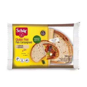 Pain Sans Gluten Campagnard 240g - Schar