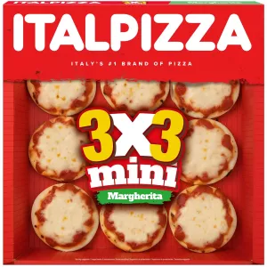 290g Pizza Mini 3x3 Margherita