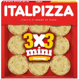 290g Pizza Mini 3x3 Formaggi