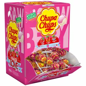 Onyesha Sanduku la 150 LOLE LOLLIPOPS - CHUPA CHUPS