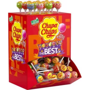 Boite Presentoir 150 Sucettes Best Of - CHUPA CHUPS