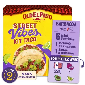 Bộ BBQ Totilla Taco 255g - Old El Paso