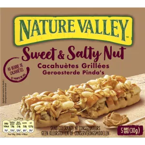 Barres Sweet & Salty Nut Cacahuètes Grillées 5x30g - NATURE VALLEY
