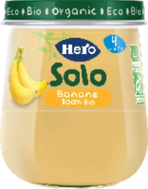 Hero Ptit Pot Banane Bio 120g