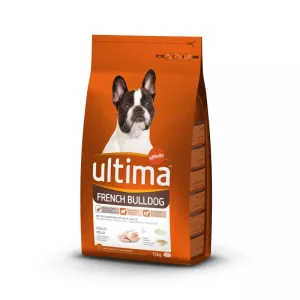 Alimento seco para cães adultos Buldogue Francês 1,5 kg - ULTIMA