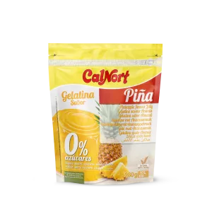 Gelatina Sin Azúcar Sabor Piña 280 G - CALNORT