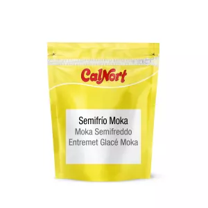 Zubereitung von gefrorenen Desserts mit Mokka-Geschmack 800 g - CALNORT