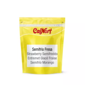Zubereitung von gefrorenen Desserts mit Erdbeergeschmack 800 g - CALNORT