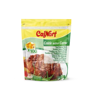 Caldo Sabor Carne en Dados 100 Dados - CALNORT
