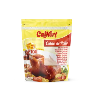 चिकन स्वाद शोरबा क्यूब 100 क्यूब्स - CALNORT