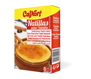 Instant-Dessertcreme mit Vanillegeschmack 2 x 65 g - CALNORT