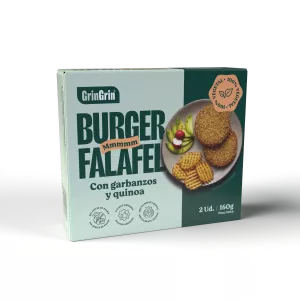 Falafel Burger (2 Burger 80 Gr) - Gringrin
