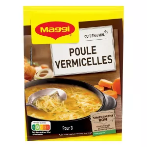 Soupe Déshydratée Poule Vermicelles 65g - Maggi
