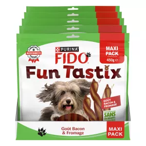 Mbwa hutibu na bacon na jibini 450g - PURINA FIDO