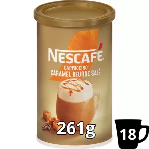 カプチーノキャラメルサルバター261g - Nescafe