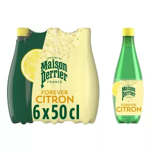 Eau Gazeuse Aromatisee Maison Perrier Citron 50cl Pet X 6 - PERRIER