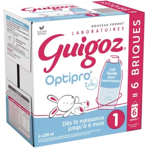 6x230ml Guigoz Optipro 1er Age