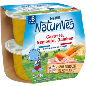 2x190g Carotte Jambon