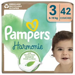Couches Harmonie T3（6-10 kg）x42 - PAMPERS