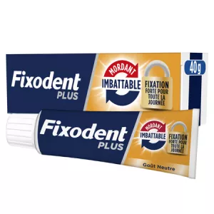 Fixodent Creme Fickative Plus m - FIXODENT