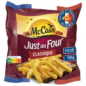 Frites just au four classique 700g - MCCAIN