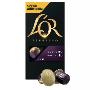 Café supremo x10 capsules aluminium 52g - L'OR ESPRESSO